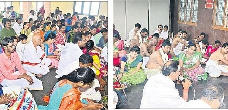 దుర్గమ్మ సన్నిధిలో భక్తుల రద్దీ