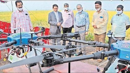 ఇక రైతులే డ్రోన్ పైలట్లు