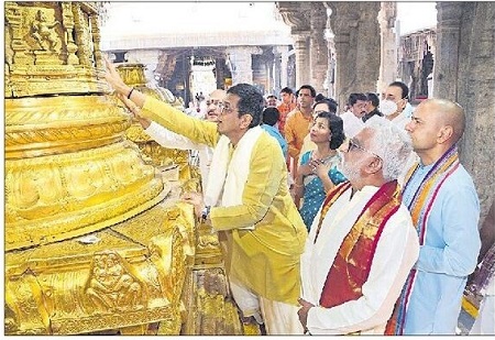 శ్రీవారి సేవలో సుప్రీంకోర్టు సీజే