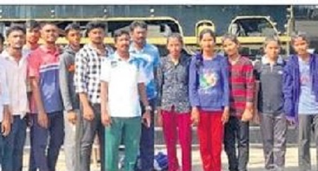 షూటింగ్ బాల్ రాష్ట్ర జట్ల ఎంపిక