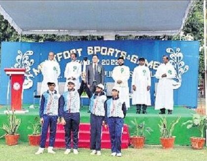 ఉత్సాహంగా  పాఠశాల క్రీడా  పోటీలు