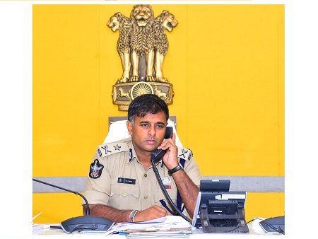 “డయల్ యువర్ పోలీస్ కమీషనర్” కార్యక్రమమునకు “10” ఫిర్యాదులు