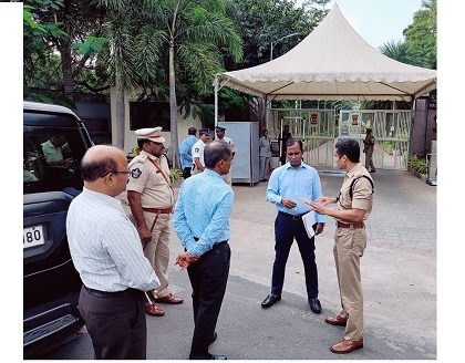 రాష్ట్రపతి పర్యటన ఏర్పాట్లపై సమీక్ష