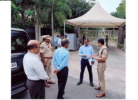 రాష్ట్రపతి పర్యటన ఏర్పాట్లపై సమీక్ష