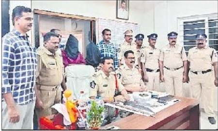 చోరీలకు పాల్పడిన నేరస్తులు అరెస్ట్
