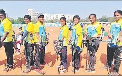హోరాహోరీగా జాతీయ ఆర్చరీ పోటీలు