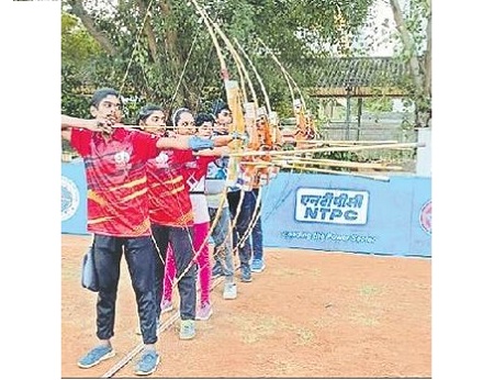 ఇండియన్ రౌండ్ కు ఆర్చరీ క్రీడాకారులు సన్నద్ధం