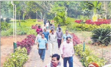 భవానీ ద్వీపంలో ఉత్సాహంగా ఎకో వాక్