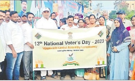 ఓటు హక్కు విధిగా వినియోగించుకోవాలి
