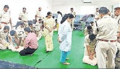 బీఎల్ఎస్ పై పోలీస్ సిబ్బందికి శిక్షణ