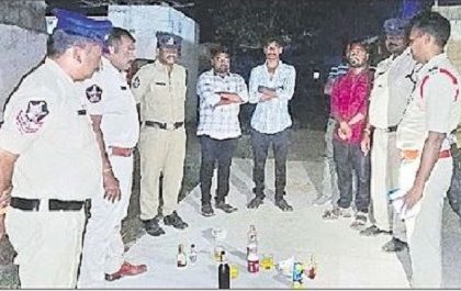బహిరంగ ప్రదేశాల్లో మద్యం తాగితే చర్యలు
