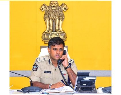 "డయల్ యువర్ పోలీస్ కమీషనర్" కార్యక్రమమునకు "08" ఫిర్యాదులు