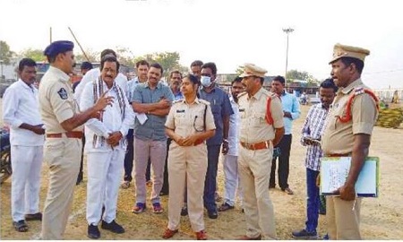 శ్రీ తిరుపతమ్మ పెద్ద తిరుణాళ్లు ఏర్పాట్ల పరిశీలన