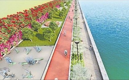 నదీ తీరానికి నగిషీలు!