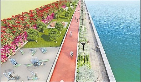 నదీ తీరానికి నగిషీలు!
