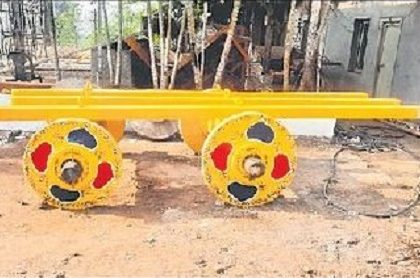 రామలింగేశ్వరుడి ఆలయం ముస్తాబు