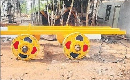 రామలింగేశ్వరుడి ఆలయం ముస్తాబు