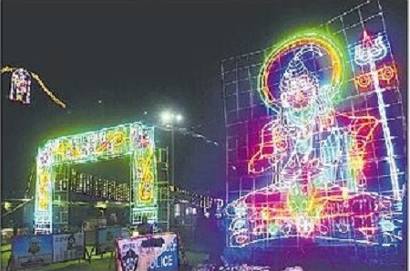 శివరాత్రి ఉత్సవాలకు ఇంద్రకీలాద్రి ముస్తాబు