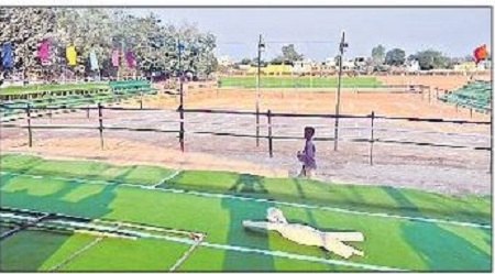 రాష్ట్ర స్థాయి మహిళా కబడ్డీ పోటీలకు ఏర్పాట్లు పూర్తి