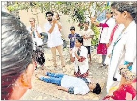 ప్రథమ చికిత్స విధానంపై అవగాహన