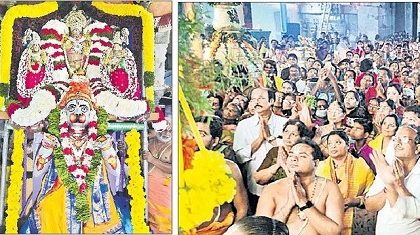 హునుమంత వాహనంపై విహరించిన శ్రీవారు