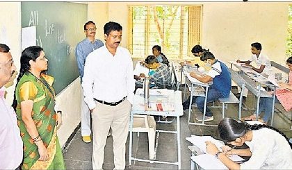 ప్రశాంతంగా పది పరీక్షలు