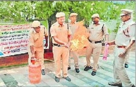 అగ్ని ప్రమాదాల నివారణపై అవగాహన