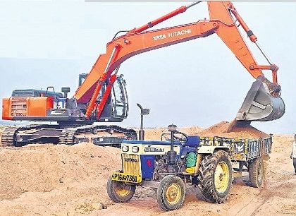 పుష్కలంగా ఇసుక..