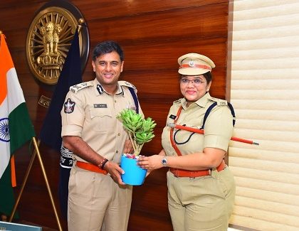 రూరల్ లా అండ్ ఆర్డర్ డీ.సీ.పీ గా  బాధ్యతలు  స్వీకరించిన  శ్రీమతి అజిత వేజెండ్ల ఐ.పీ.యస్ గారు