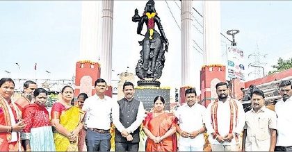 కృష్ణమ్మ విగ్రహానికి నూతన సొబగులు