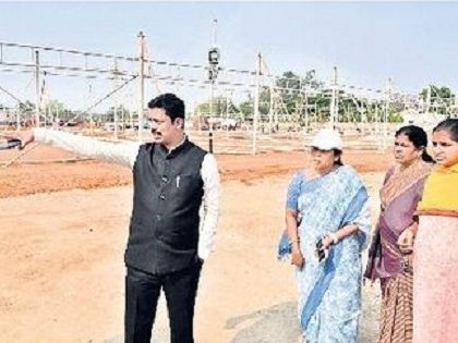 ఇఫ్తార్ విందు ఏర్పాట్ల పరిశీలన