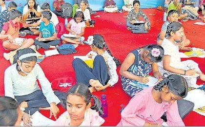 సెలవులే అదును.. ప్రతిభకు పదును