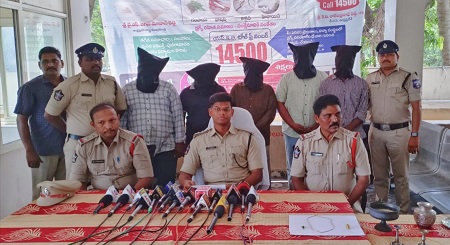 కన్నపు నేరం కేసులో ఐదుగురు నిందితులు అరెస్ట్