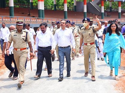 మహా యజ్ఞానికి పటిష్ట బందోబస్తు