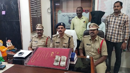 వరుస చోరీలకు పాల్పడుతున్న ముద్దాయి అరెస్ట్