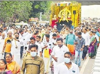 ఇంద్రగిరికి భక్తిహారం