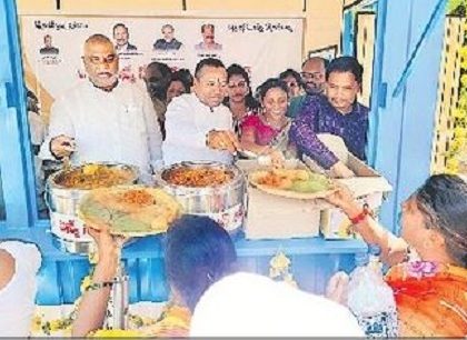 రోగులు, సహాయకులకు ఉచిత భోజనం