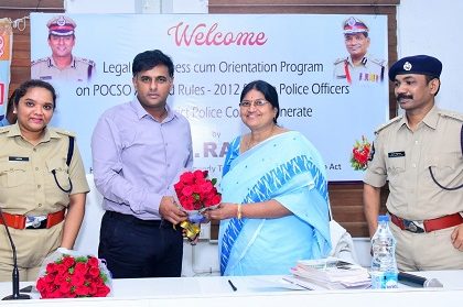 పోలీస్ అధికారులకు POCSO యాక్ట్ & రూల్స్-2012 పై అవగాహన, చర్చా సమావేశంను నిర్వహించిన పోలీస్ కమీషనర్ శ్రీ కాంతి రాణా టాటా ఐపిఎస్ గారు