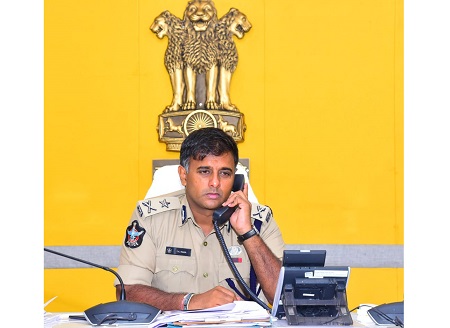 “డయల్ యువర్ పోలీస్ కమీషనర్” కార్యక్రమమునకు “08” ఫిర్యాదులు