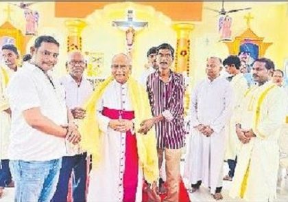 ఘనంగా తిరుహృదయ దేవాలయం ప్రతిష్ఠా మహోత్సవం