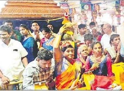 తిరుపతమ్మ దర్శనానికి పోటెత్తిన భక్తులు