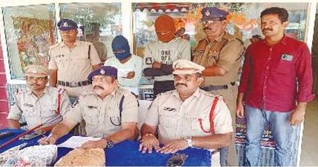 గంజాయి విక్రేతల అరెస్టు