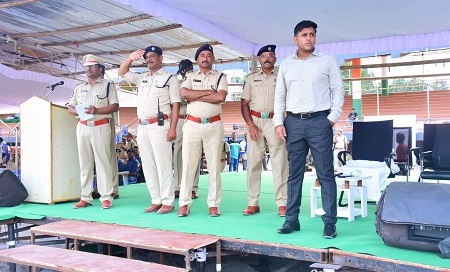 స్వాతంత్ర వేడుకలకు పటిష్ట భద్రతా ఏర్పాట్లు: పోలీస్ కమీషనర్ శ్రీ కాంతి రాణా టాటా ఐ.పి.ఎస్.గారు