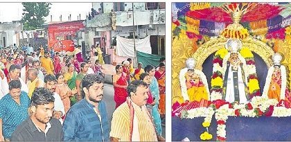 వైభవంగా ఇంద్రకీలాద్రి గిరి ప్రదక్షిణ