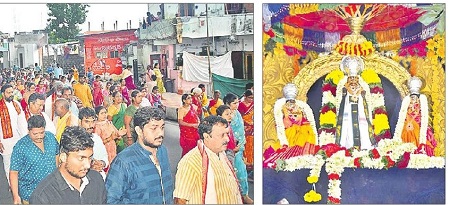వైభవంగా ఇంద్రకీలాద్రి గిరి ప్రదక్షిణ