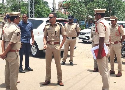 అజిత్ సింగ్ నగర్ పోలీస్ స్టేషన్ ను ఆకస్మిక తనిఖీ చేసిన డీసీపీ శ్రీ విశాల్ గున్ని ఐ.పి.ఎస్.గారు