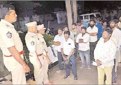 నందిగామలో వాహన తనిఖీలు