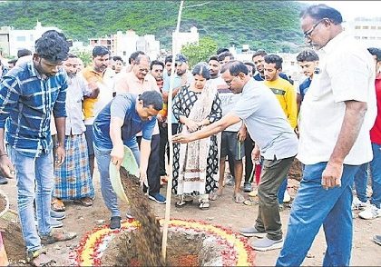 పర్యావరణ సమస్యల పరిష్కారానికి కృషి