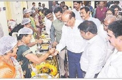 రేషన్ బియ్యంతో వంటల పోటీలు