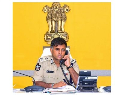 "డయల్ యువర్ పోలీస్ కమీషనర్" కార్యక్రమమునకు "10" ఫిర్యాదులు